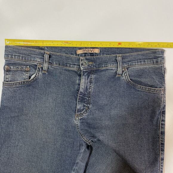 Mavi Molly Jeans Women's Size 30x 32 Bootcut Medium Wash Blue Denim - Picture 6 of 10